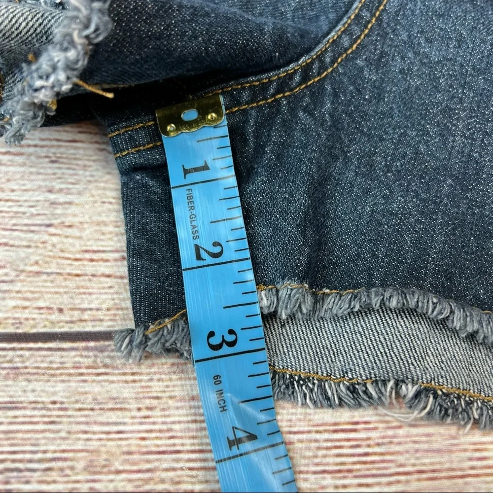 Zara Distressed Denim Cutoffs